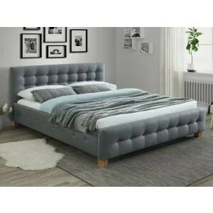 Pat BARCELONA 160X200 Culoare Gri/Stejar TAP. 23