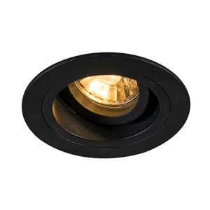 CHUCK DL ROUND Spot 92700 (negru) 1*GU10/MAX 50W 