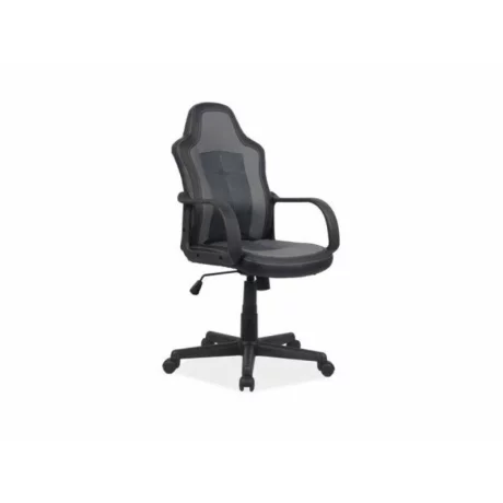 Scaun birou ergonomic, rotativ CRUZ Negru/Gri