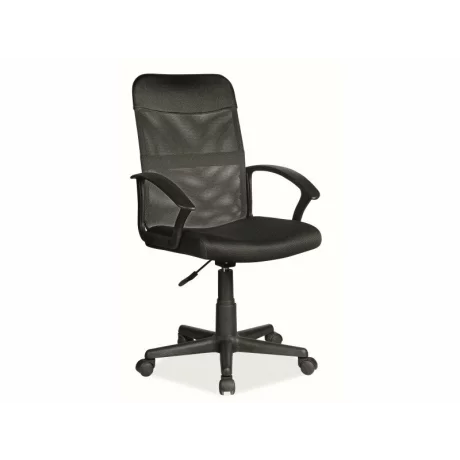 Scaun birou ergonomic, rotativ Q-702 Negru