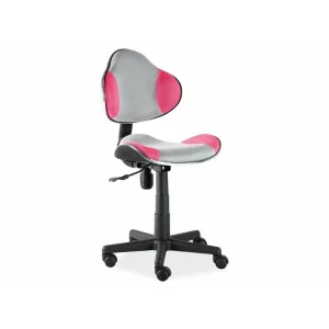 Scaun Birou Rotativ OBROTOWY Q-G2 ROSEOWO/Gri