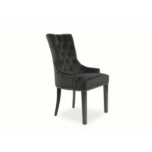 SCAUN EDWARD CATIFEA CADRU NEGRU /NEGRU BLUVEL19