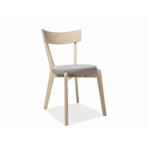 Scaun NELSON Stejar Miere/Gri TAP. 84