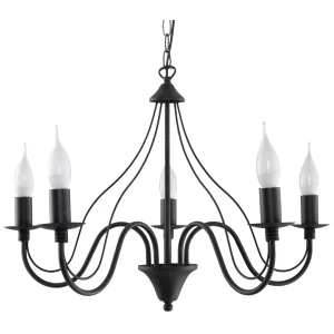 Candelabru MINERWA 5 negru