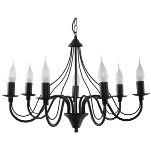 Candelabru MINERWA 7 negru