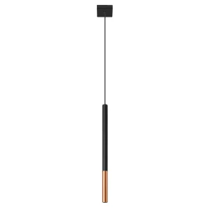 Lustra MOZAICA 1 negru/copper