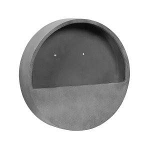 Ghiveci Wally (hanging) M Fiberstone Gri