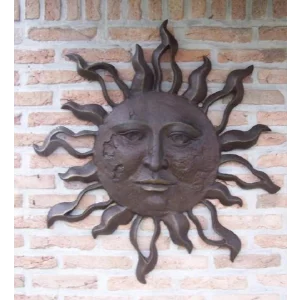 Statuie bronz decoratiune perete