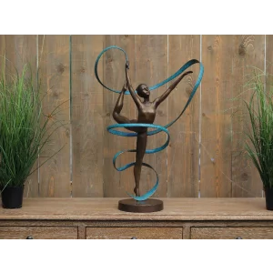 Statuie bronz gimnast