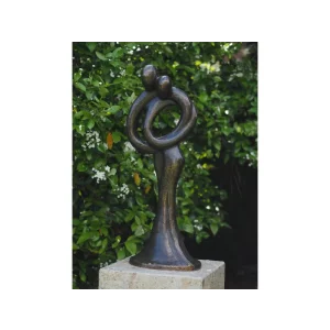 Statuie bronz iubitori abstracti
