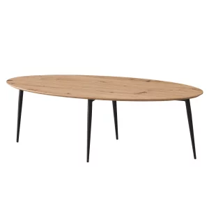 Masuta de cafea, stejar artisan / neagra, SANAM