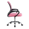 Scaun de birou, roz/ negru, DEX 4 NEW