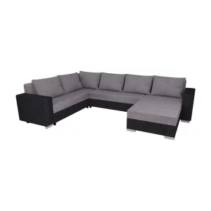 Set canapea universal, gri inchis/ gri, BELEN NEW ROH U