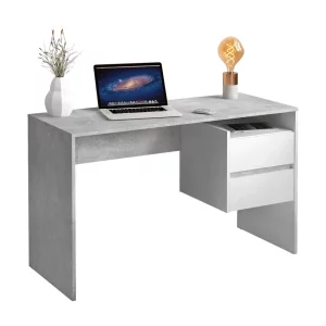 Masa PC, beton/alb, TULIO NEW