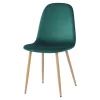 Scaun, tesatura de catifea smarald/fag, LEGA NEW