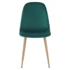 Scaun, tesatura de catifea smarald/fag, LEGA NEW