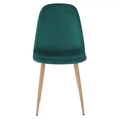 Scaun, tesatura de catifea smarald/fag, LEGA NEW