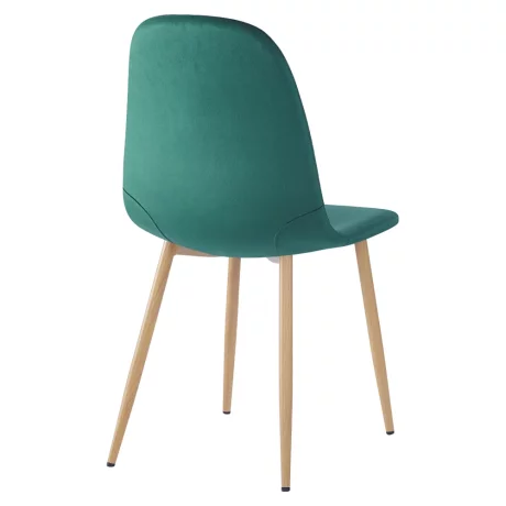 Scaun, tesatura de catifea smarald/fag, LEGA NEW
