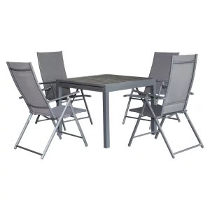 Set gradina 1+4, gri inchis, NIKY