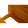 Banca de gradina din lemn, natural / bej, 120 cm, VEATA