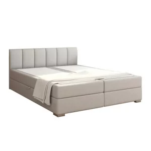 boxspring pat 180x200, gri deschis, RIANA KOMFORT