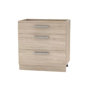 Cabinet inferior 80, stejar sonoma, NOVA PLUS NOPL-064-0S