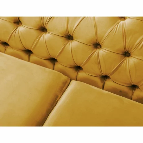 Canapea cu 3-locuri de lux, auriu, la comanda, NIKOL 3 ML