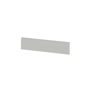 Capat plinta laterala pentru dulapuri joase, alb, JULIA TYP 91