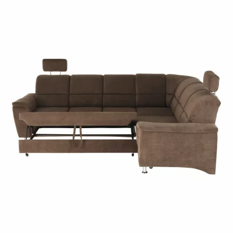 Coltar extensibil, textil maro, dreapta,, SANTIAGO