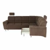 Coltar extensibil, textil maro, dreapta,, SANTIAGO