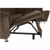 Coltar extensibil, textil maro, dreapta,, SANTIAGO