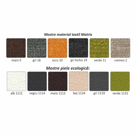 Coltar extensibil, textil maro, dreapta,, SANTIAGO