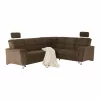 Coltar extensibil, textil maro, dreapta,, SANTIAGO