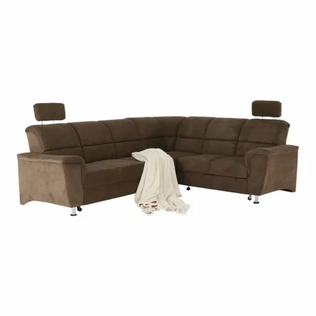 Coltar extensibil, textil maro, dreapta,, SANTIAGO