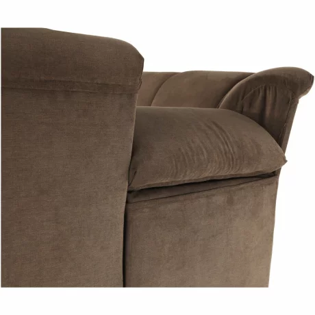 Coltar extensibil, textil maro, dreapta,, SANTIAGO