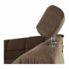 Coltar extensibil, textil maro, dreapta,, SANTIAGO