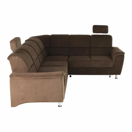 Coltar extensibil, textil maro, dreapta,, SANTIAGO
