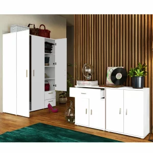 Comoda, alba, ADELI TYPE 2