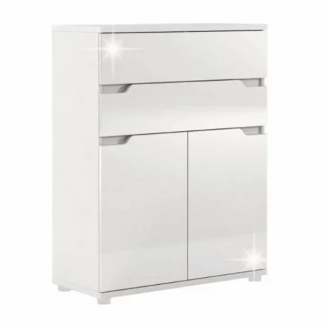 Comoda, alba lucioasa, ADONIS AS 01