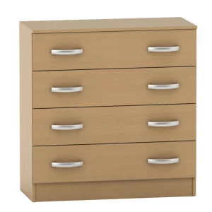Comoda cu 4-sertare, fag, BETTY 2 BE02-007-00