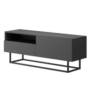 Comoda RTV fara baza, grafit, SPRING ERTVSZ120