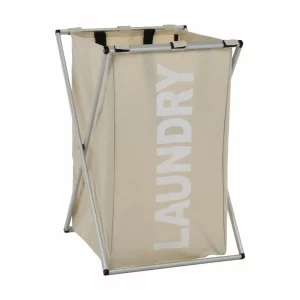 Cos de rufe din panza, gri-bej, LAUNDRY TYP 1