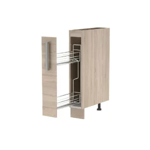 Dulap cu cos pull-out 1 DV, stejar sonoma, NOVA PLUS NOPL-066-VK