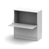 Dulap pentru perne si plapume, alb, BETTY 2 BE-02-040