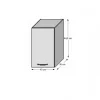 Dulapul de sus, alb/venge, JURA NEW B G-40