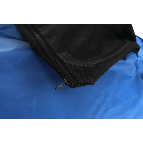 Fotoliu tip sac, material textil albastru, GETAF