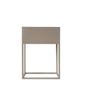 Ghiveci de flori din metal multifunctional, gri deschis Taupe, INDIZE TYP 2 WL4214