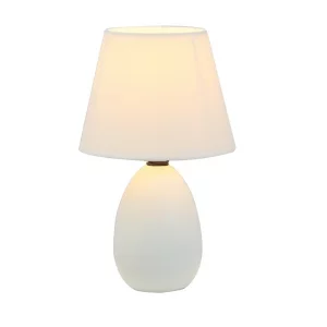 Lampa pe picior ceramica, alb, QENNY TYP 12 AT09350