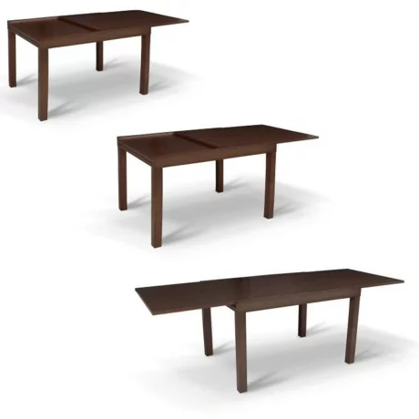 Masa dining, extensibila, wenge, 120-240x90 cm, FARO