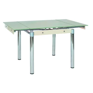 Masa GD082 Crem/Crom 80(131)x80